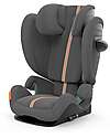 Cybex Seggiolino Auto Solution G i-Fix Plus - Lava Grey - Gruppo 2/3 Seggiolini Auto Gruppo 2/3
