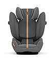 Cybex Seggiolino Auto Solution G i-Fix Plus - Lava Grey - Gruppo 2/3 Seggiolini Auto Gruppo 2/3