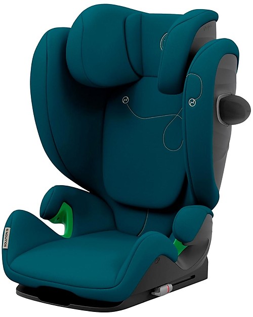 Cybex Seggiolino Auto Solution G I-Fix - River Blue - Comfort e Sicurezza dai 3 ai 12 Anni! Seggiolini Auto Gruppo 2/3