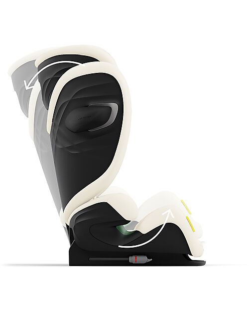 Cybex Seggiolino Auto Solution G i-Fix - Seashell Beige - Gruppo 2/3 Seggiolini Auto Gruppo 2/3