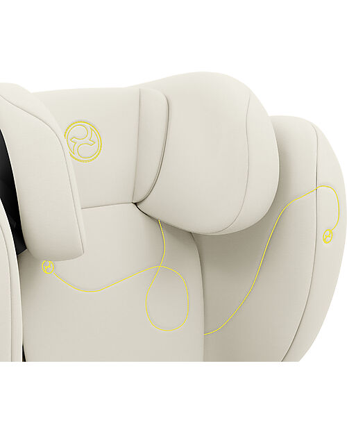 Cybex Seggiolino Auto Solution G i-Fix - Seashell Beige - Gruppo 2/3 Seggiolini Auto Gruppo 2/3