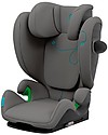 Cybex Seggiolino Auto Solution G I-Fix - Soho Grey - Comfort e Sicurezza dai 3 ai 12 Anni! Seggiolini Auto Gruppo 2/3