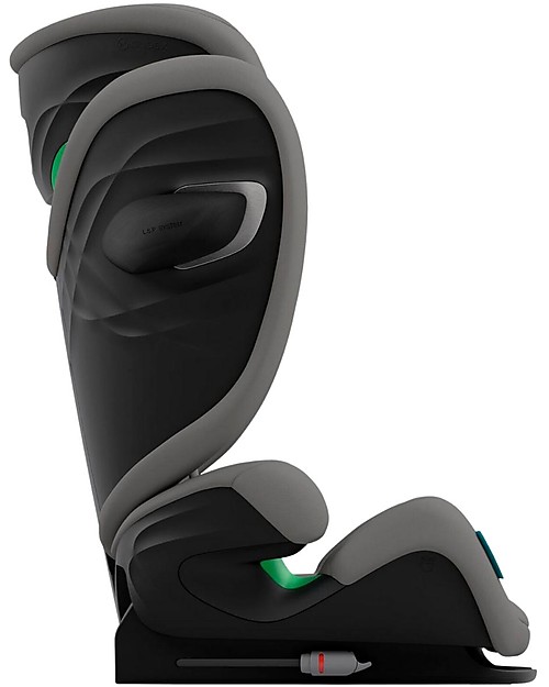 Cybex Seggiolino Auto Solution G I-Fix - Soho Grey - Comfort e Sicurezza dai 3 ai 12 Anni! Seggiolini Auto Gruppo 2/3