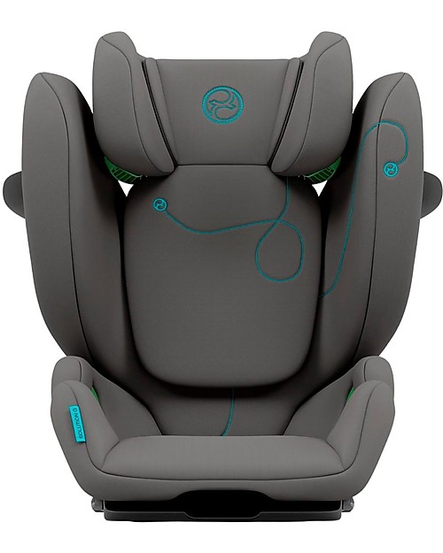 Cybex Seggiolino Auto Solution G I-Fix - Soho Grey - Comfort e Sicurezza dai 3 ai 12 Anni! Seggiolini Auto Gruppo 2/3
