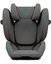 Cybex Seggiolino Auto Solution G I-Fix - Soho Grey - Comfort e Sicurezza dai 3 ai 12 Anni! Seggiolini Auto Gruppo 2/3