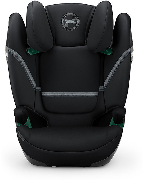 Cybex Seggiolino Auto Solution S i-Fix - Deep Black - Comfort e Sicurezza da 3 a 12 Anni! Seggiolini Auto Gruppo 2/3