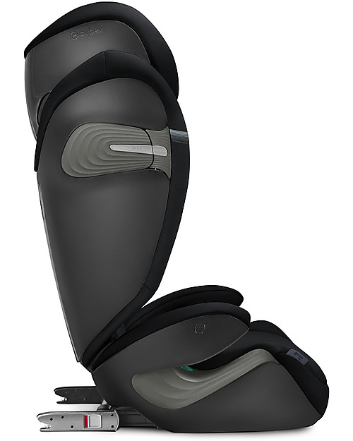 Cybex Seggiolino Auto Solution S i-Fix - Deep Black - Comfort e Sicurezza da 3 a 12 Anni! Seggiolini Auto Gruppo 2/3
