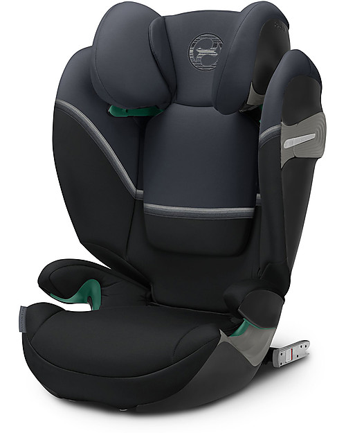 Cybex Seggiolino Auto Solution S i-Fix - Granite Black - Comfort e Sicurezza da 3 a 12 Anni! Seggiolini Auto Gruppo 2/3
