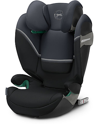 Cybex Seggiolino Auto Solution S i-Fix - Granite Black - Comfort e Sicurezza da 3 a 12 Anni! Seggiolini Auto Gruppo 2/3