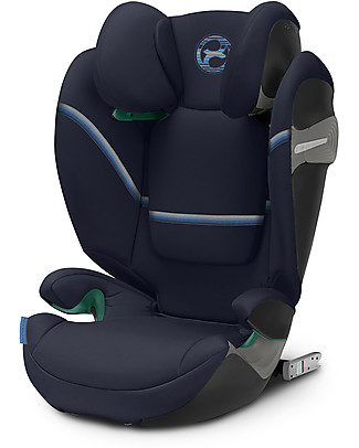 Cybex Seggiolino Auto Solution S i-Fix - Navy Blue - Comfort e Sicurezza da 3 a 12 Anni! Seggiolini Auto Gruppo 2/3