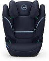 Cybex Seggiolino Auto Solution S i-Fix - Navy Blue - Comfort e Sicurezza da 3 a 12 Anni! Seggiolini Auto Gruppo 2/3