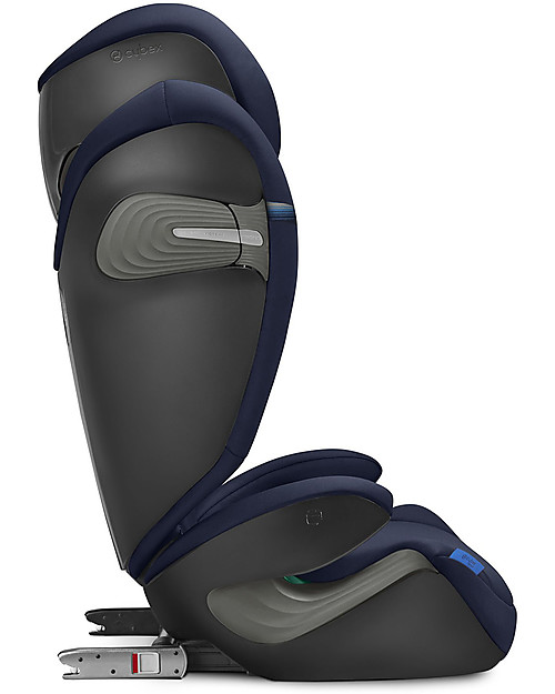 Cybex Seggiolino Auto Solution S i-Fix - Navy Blue - Comfort e Sicurezza da 3 a 12 Anni! Seggiolini Auto Gruppo 2/3