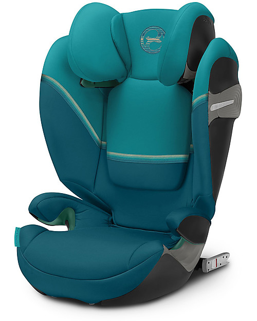 Cybex Seggiolino Auto Solution S i-Fix - River Blue - Comfort e Sicurezza da 3 a 12 Anni! Seggiolini Auto Gruppo 2/3