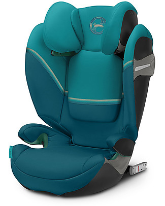Cybex Seggiolino Auto Solution S i-Fix - River Blue - Comfort e Sicurezza da 3 a 12 Anni! Seggiolini Auto Gruppo 2/3