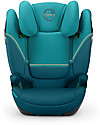 Cybex Seggiolino Auto Solution S i-Fix - River Blue - Comfort e Sicurezza da 3 a 12 Anni! Seggiolini Auto Gruppo 2/3