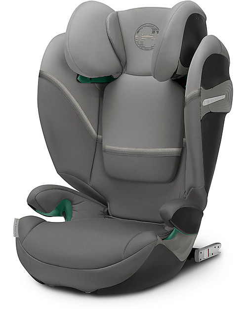 Cybex Seggiolino Auto Solution S i-Fix - Soho Grey - Comfort e Sicurezza da 3 a 12 Anni! Seggiolini Auto Gruppo 2/3