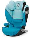 Cybex Seggiolino Auto Solution S2 i-Fix - Beach Blue/Turquoise - Gruppo 2/3 Seggiolini Auto Gruppo 2/3
