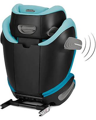Cybex Seggiolino Auto Solution S2 i-Fix - Beach Blue/Turquoise - Gruppo 2/3 Seggiolini Auto Gruppo 2/3