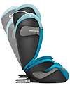 Cybex Seggiolino Auto Solution S2 i-Fix - Beach Blue/Turquoise - Gruppo 2/3 Seggiolini Auto Gruppo 2/3