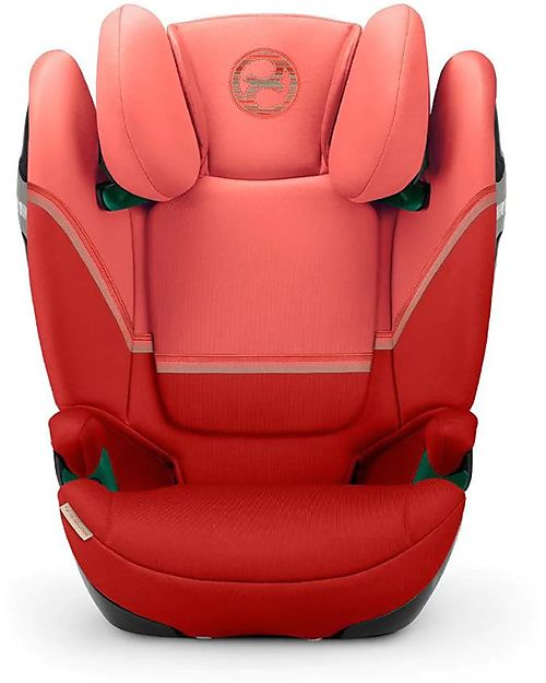 Cybex Seggiolino Auto Solution S2 i-Fix - Hibiscus Red/Red - Gruppo 2/3 Seggiolini Auto Gruppo 2/3