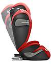 Cybex Seggiolino Auto Solution S2 i-Fix - Hibiscus Red/Red - Gruppo 2/3 Seggiolini Auto Gruppo 2/3