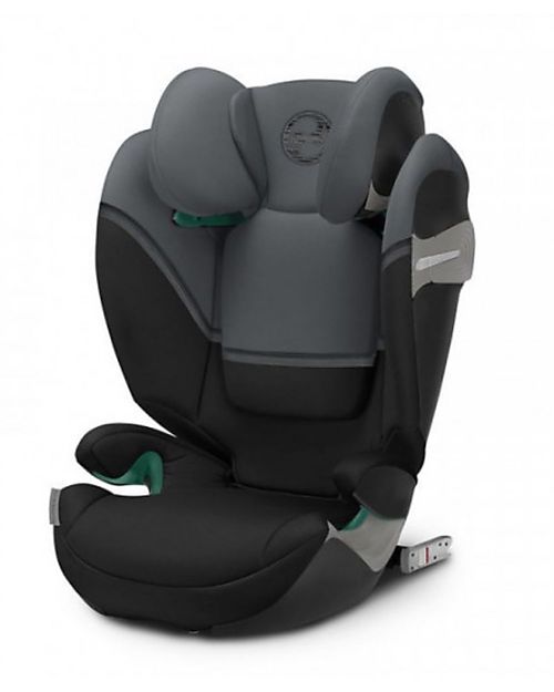 Cybex Seggiolino Auto Solution S2 i-Fix - Monument Grey/Mid Grey - Gruppo 2/3 Seggiolini Auto Gruppo 2/3