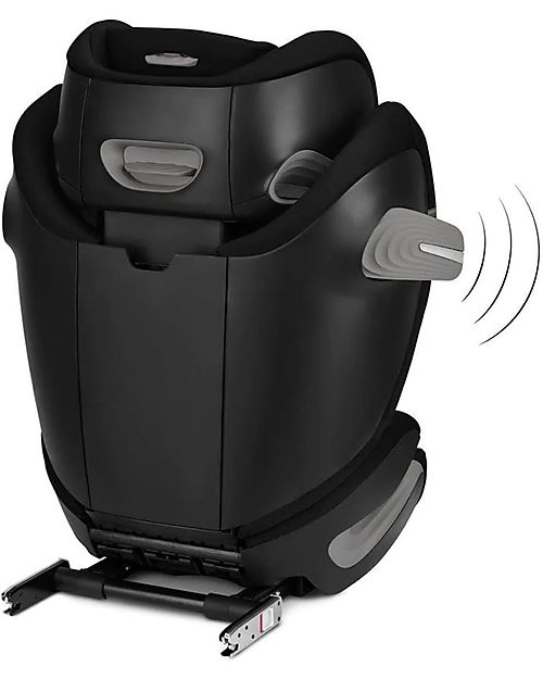 Cybex Seggiolino Auto Solution S2 i-Fix - Moon Black/Black - Gruppo 2/3 Seggiolini Auto Gruppo 2/3