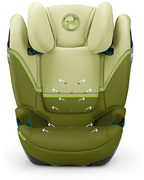 Cybex Seggiolino Auto Solution S2 i-Fix - Nature Green/Green - Gruppo 2/3 Seggiolini Auto Gruppo 2/3