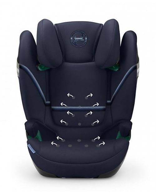Cybex Seggiolino Auto Solution S2 i-Fix - Ocean Blue/Blue - Gruppo 2/3 Seggiolini Auto Gruppo 2/3