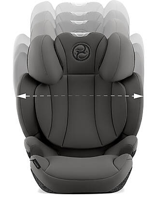 Cybex Seggiolino Auto Solution T i-Fix - Mirage Grey/Dark Grey - Gruppo 2/3 Seggiolini Auto Gruppo 2/3