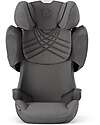 Cybex Seggiolino Auto Solution T i-Fix Plus - Mirage Grey/Dark Grey - Gruppo 2/3 Seggiolini Auto Gruppo 2/3