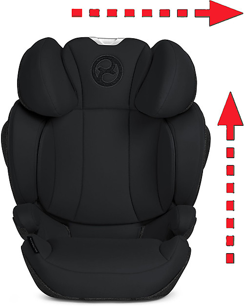 Cybex Seggiolino Auto Solution Z i-Fix - Deep Black - Sicurezza da 3 a 12 Anni! Seggiolini Auto Gruppo 2/3