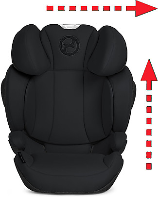 Cybex Seggiolino Auto Solution Z i-Fix - Deep Black - Sicurezza da 3 a 12 Anni! Seggiolini Auto Gruppo 2/3
