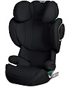 Cybex Seggiolino Auto Solution Z i-Fix - Deep Black - Sicurezza da 3 a 12 Anni! Seggiolini Auto Gruppo 2/3
