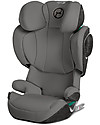 Cybex Seggiolino Auto Solution Z i-Fix - Soho Grey - Sicurezza da 3 a 12 Anni! Seggiolini Auto Gruppo 2/3