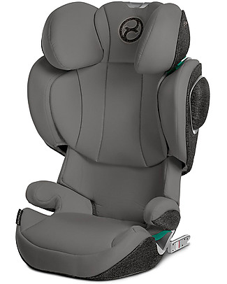 Cybex Seggiolino Auto Solution Z i-Fix - Soho Grey - Sicurezza da 3 a 12 Anni! Seggiolini Auto Gruppo 2/3