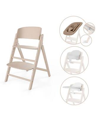 Cybex Seggiolone Click&Fold - All Natural - 4in1 Seggioloni Pappa