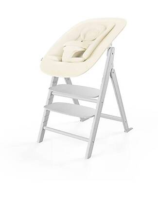 Cybex Seggiolone Click&Fold - All White - 4in1 Seggioloni Pappa