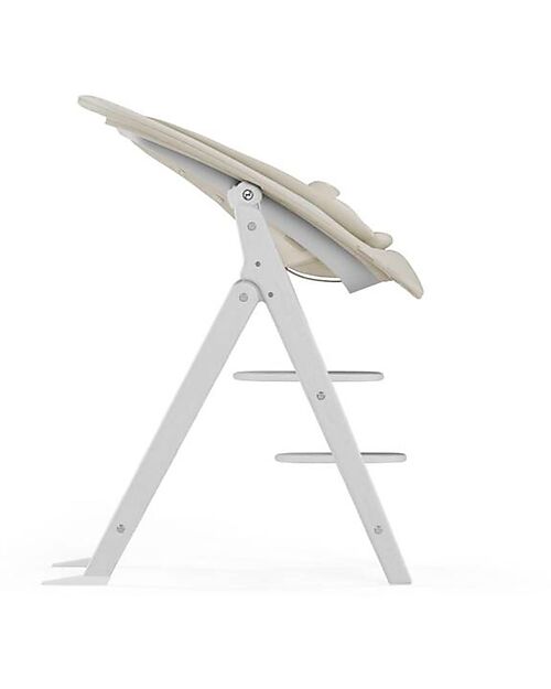 Cybex Seggiolone Click&Fold - All White - 4in1 Seggioloni Pappa