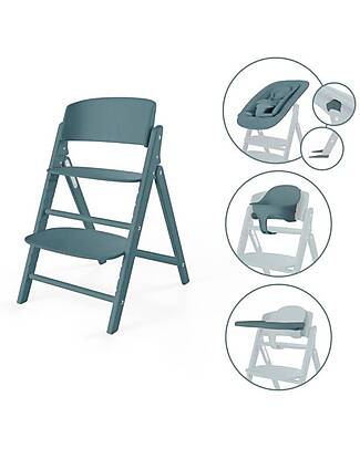 Cybex Seggiolone Click&Fold -Stone Blue - 4in1 Seggioloni Pappa