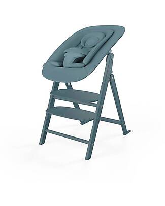 Cybex Seggiolone Click&Fold -Stone Blue - 4in1 Seggioloni Pappa