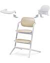 Cybex Seggiolone Evolutivo Lemo 3in1 - Sand White/White Seggioloni Pappa