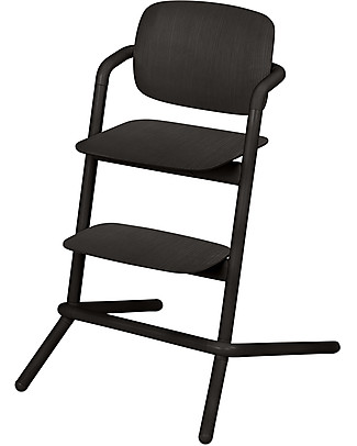 Cybex Seggiolone Lemo - Wood/Infinity Black - Versatile da 0 a 99 Anni! Seggioloni Pappa