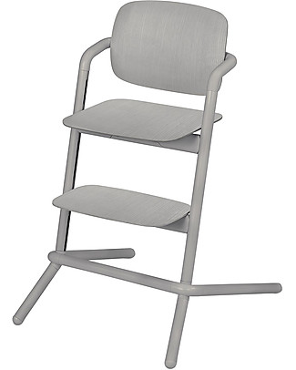 Cybex Seggiolone Lemo - Wood/Storm Grey - Versatile da 0 a 99 Anni! Seggioloni Pappa
