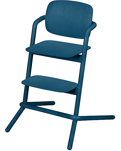 Cybex Seggiolone Lemo - Wood/Twilight Blue - Versatile da 0 a 99 Anni! Seggioloni Pappa