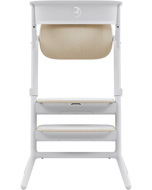 Cybex Set Torre di Apprendimento per Sedia Evolutiva LEMO - All White - Include Tappetini Antiscivolo Seggioloni Pappa