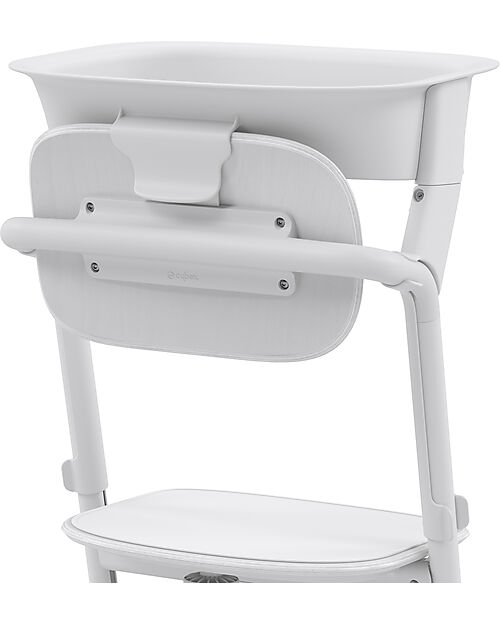 Cybex Set Torre di Apprendimento per Sedia Evolutiva LEMO - All White - Include Tappetini Antiscivolo Seggioloni Pappa