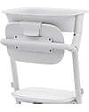 Cybex Set Torre di Apprendimento per Sedia Evolutiva LEMO - All White - Include Tappetini Antiscivolo Seggioloni Pappa