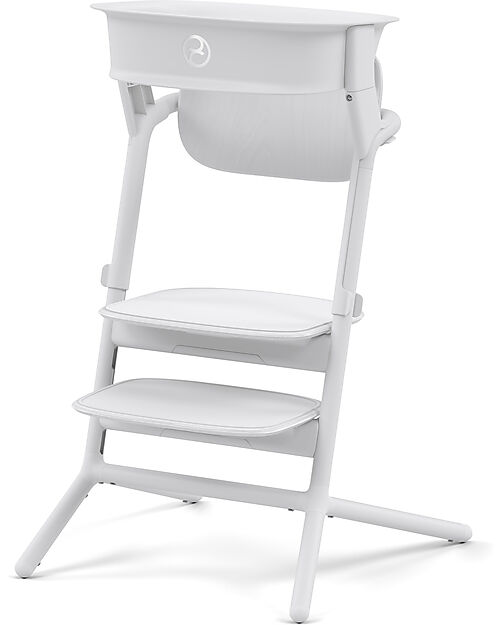 Cybex Set Torre di Apprendimento per Sedia Evolutiva LEMO - All White - Include Tappetini Antiscivolo Seggioloni Pappa