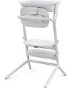 Cybex Set Torre di Apprendimento per Sedia Evolutiva LEMO - All White - Include Tappetini Antiscivolo Seggioloni Pappa
